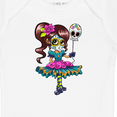 thumbnail image 4 of Inktastic Día de los Muertos girl with decorative skull balloon Boys or Girls Baby Bodysuit, 4 of 5
