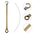 thumbnail image 3 of MIANGASTORE Chandelier Bearing Rod Chandelier Rod Ceiling Light Support Rod 20cm Lamp Tube, 3 of 8
