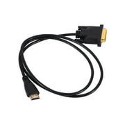 1M Gold HDMI To DVI Male Monitor Convert Adapter Cable Cord For HDTV HD