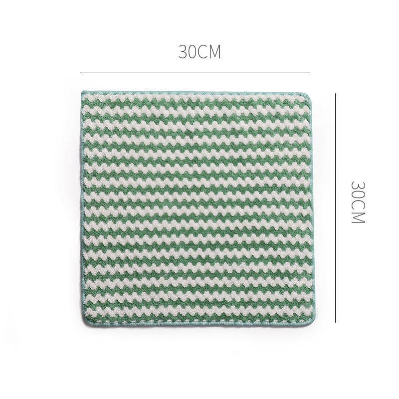 Torchons Coton Sticky Toffee Lot De 5 - 50x70 Cm Absorbants Multicolores