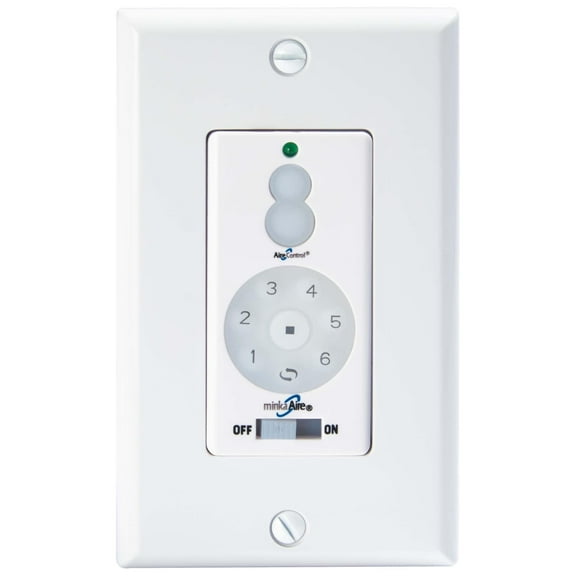 Minkaaire Wc600 Minka Aire Wc600 Wall Mount Fan Control - White