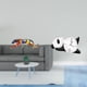 thumbnail image 2 of Escultura de panda caminando, adorno, figura decorativa, reloj de pared, animal, resina, tablero de densidad, vidrio, ideal para regalar, decoración d, 2 of 8
