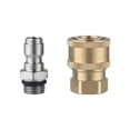 thumbnail image 1 of Big sale! High Pressure Washer Gun Adapter 1/4" Spray Nozzle Quick Tips New Connector Y8E4, 1 of 8