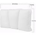 thumbnail image 3 of Deluxe Comfort Microbead Pillow - Most Comfortable Air Micro Bead Cloud Pillows - Squishy, Yet Firm, Neck Support, 3 of 7