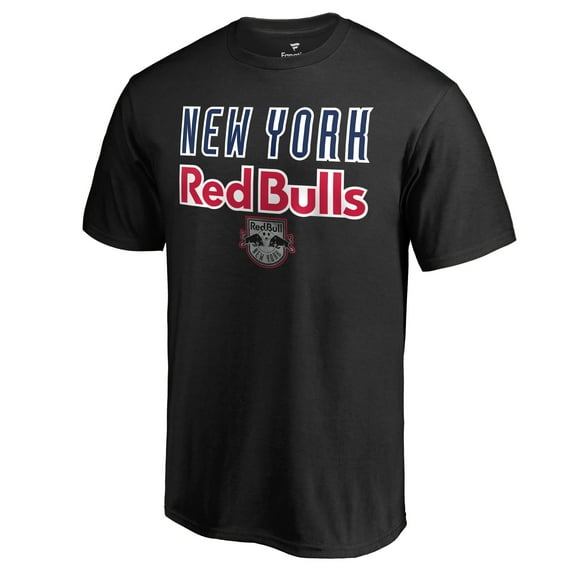 Men's Black New York Red Bulls Arch Smoke T-Shirt