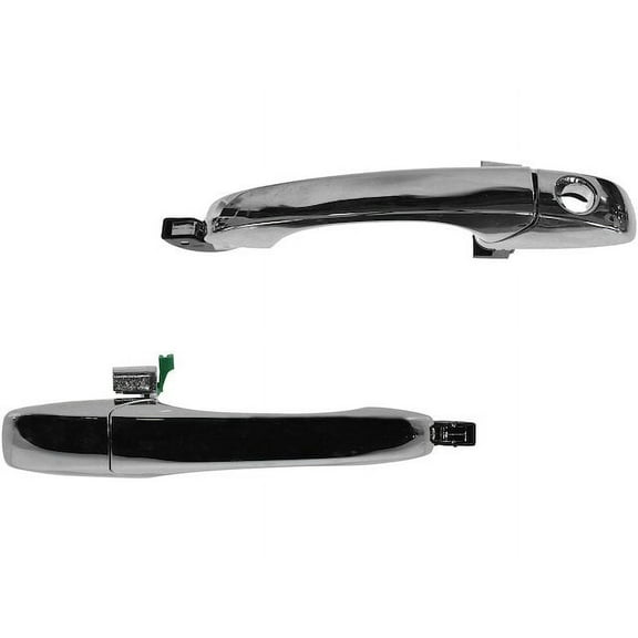 Left and Right Door Handle Set 2 Piece - Compatible with 2008 - 2014 Dodge Avenger 2009 2010 2011 2012 2013