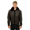 thumbnail image 5 of Men's Air Force A2 Brown Leather Bomber Jacket-Callington in Brown - UK Size XS, 5 of 10