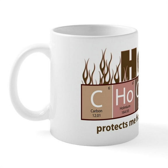 CafePress - Hot Chocolate Mug - 11 oz Ceramic Mug - Novelty Coffee Tea Cup