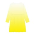 thumbnail image 5 of Ashirexll Girls Dresses Size 10-12, Girls Long Sleeve Dress, Long Sleeve Round Neck Dress for Children Fall and Winter Fashion A-Line Dresses for Kids 4-14Y, 5 of 5