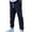 Navy, variant on Casual Pants for Men Mens Corduroy Cargo Sweatpants Long Solid Elastic Waist Casual Pants Hop Streetwear Pant Star Glitter