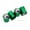 Green, variant on Hex Maserati Logo Emblem Car Wheels Tire Air Valve Caps Stem Dust Cover Sport