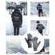 thumbnail image 1 of Guantes de moto para bicicleta de otoño e invierno impermeables con pantalla táctil para hombres y mujeres, 1 of 6