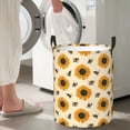 thumbnail image 6 of KLL Sunflowers And Bee Waterproof Foldable Laundry Hamper Bucket with Handles for Storage Bin,Kids Room,Home Organizer (Medium ), 6 of 7