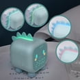 thumbnail image 4 of Cre-Heaven Dinosaur Alarm Clock Kids Intelligent Electronic Clock Night Light Time Alarm Clock, 4 of 6