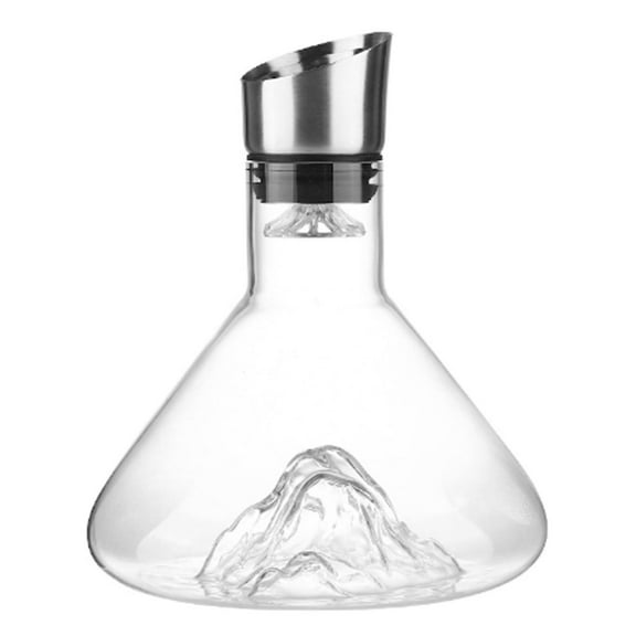 Wine Revella Carafe with Dispenser, Red Wine Decanter for Aerating and Serving - Transparent