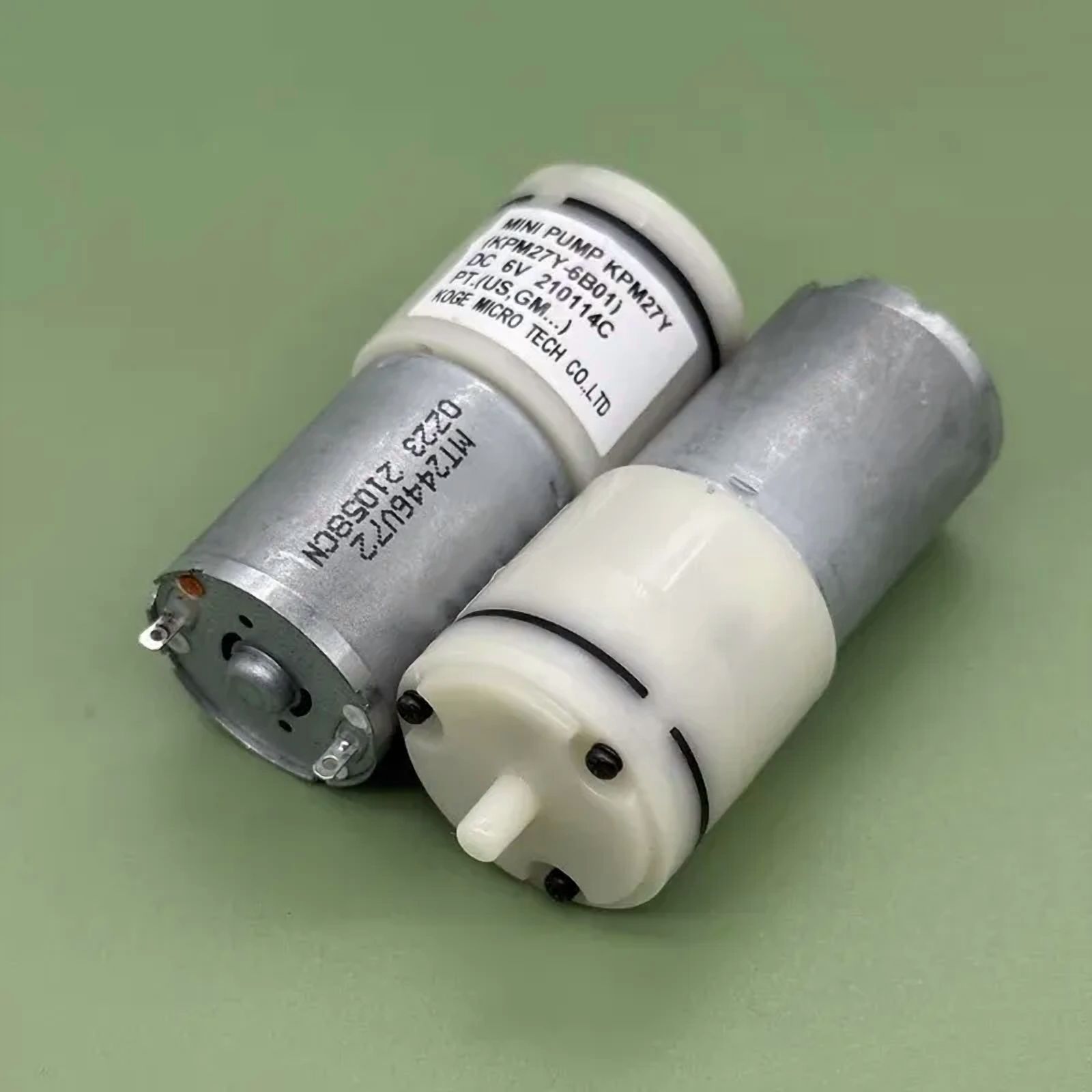 KOGE KPM27Y-6B01 Mini 370 Motor Air Pump 5V 6V DC Micro Oxygen Pressure Inflator for DIY Blood Pressure Monitor Aquarium