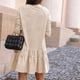 thumbnail image 3 of Vestido de una pieza de manga larga,Vestido de manga larga para mujer Vestido con dobladillo con volantes Vestido suelto Máxima confiabilidad, 3 of 5