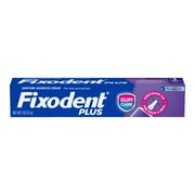 Fixodent Plus Denture Adhesive Cream 2 oz, 4-Pack