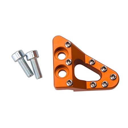Clean Speed Stepped Brake Pedal Pad Orange Compatible With Gas Gas EX 300 2021