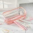 thumbnail image 4 of Portalápices con cremallera para niños y adolescentes, organizador de escritorio portátil, estuche para lápices, 4 of 5