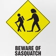 thumbnail image 2 of CafePress - Beware Of Sasquatch - Adjustable Unisex Printed Trucker Hat with Mesh Back, 2 of 10