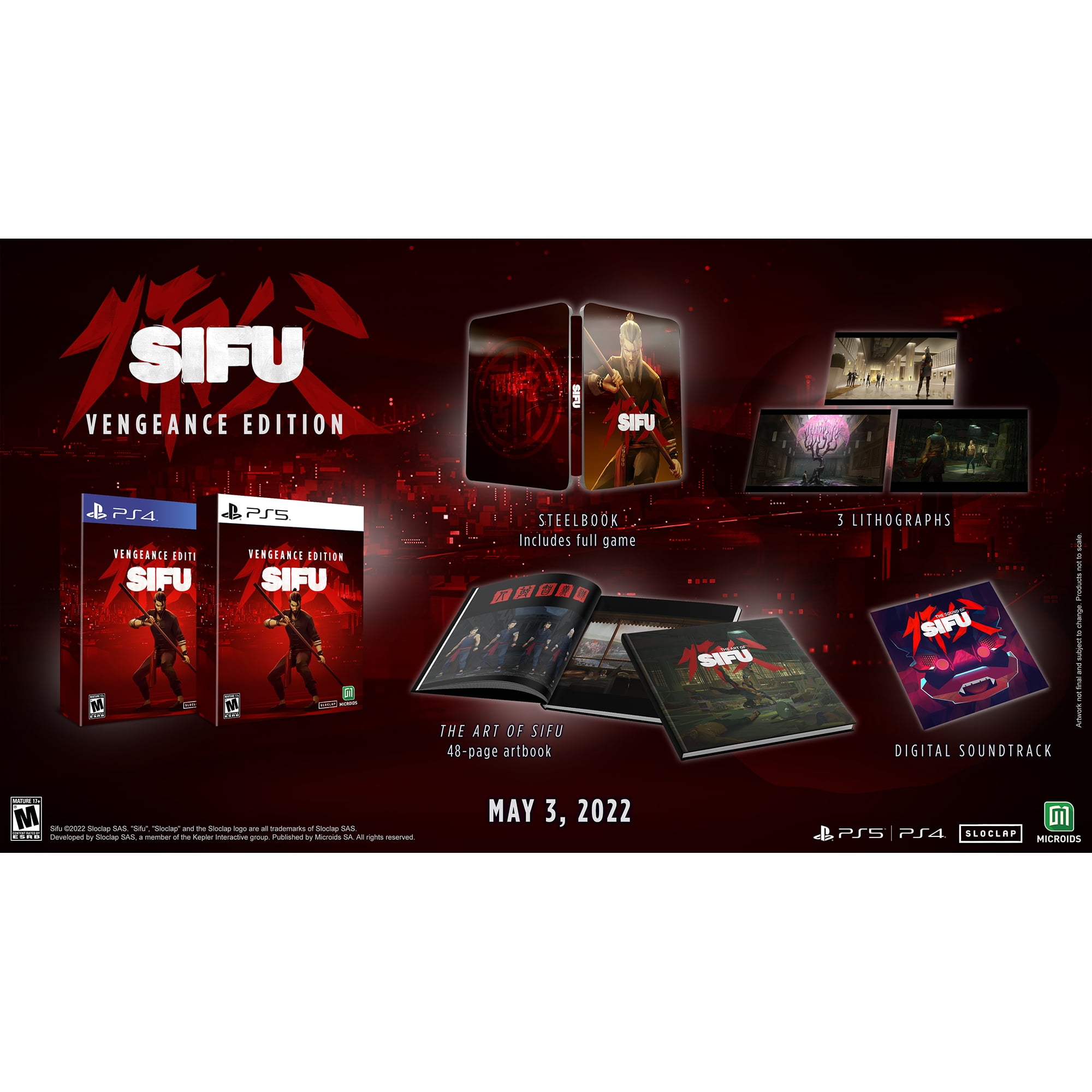SIFU: Vengeance Edition, Maximum Games, PlayStation 5, 850024479579 