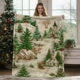 thumbnail image 4 of xihome Manta de franela polar de invierno, sper suave, clida, para cama, sof o silln, ideal para decoracin interior y exterior en todas las estaciones., 4 of 6