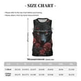 thumbnail image 4 of Pofeuu Rose Full Moon Black Wolf Print Basketball Jersey, Shirts for Men Youth Basketball Jersey Crew Neck-4X-Large, 4 of 6