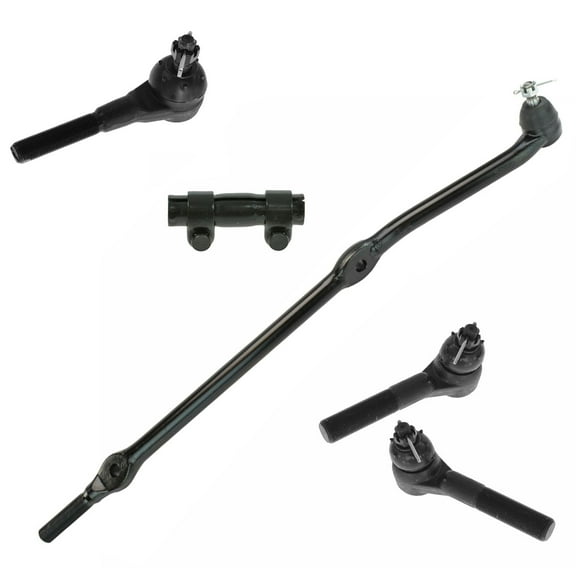 TRQ Inner Outer Tie Rod End Drag Link Adjusting Sleeve Set for 97-06 Wrangler TJ PSA58567 Fits select: 1997-2006 JEEP WRANGLER / TJ