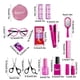 thumbnail image 2 of Juego de juguetes para cortar el cabello | Herramientas de aseo de peluquería simuladas | Accesorios de juego de plástico | Kit de salón de simulación realista | Púrpura | 14 piezas | 12x8.27x1.57in, 2 of 6