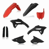 Acerbis 22  Honda CRF250R/21-24 CRF450R Full Plastic Kit - Red/Black