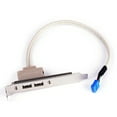 thumbnail image 4 of cable adaptador Cabezal de placa base IDC de 9 pines a cable USB 2.0 dual para computadora de escritorio FLhrweasw El nuevo, 4 of 7