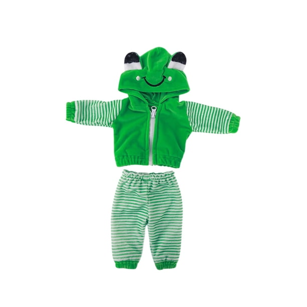Juguetes de piscina, juguetes para bebés, juguetes para niños pequeños, ropa para niñas, juego con capucha, muñeca de simulación Sharf, pijamas con cremallera, ropa para muñecas, monos.