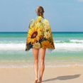 thumbnail image 4 of Sunflower Beach Towel, Microfiber Beach TowelsAbsorbent, Compact, Beach Blanket, Lightweight Towel for The Swimming, 4 of 7