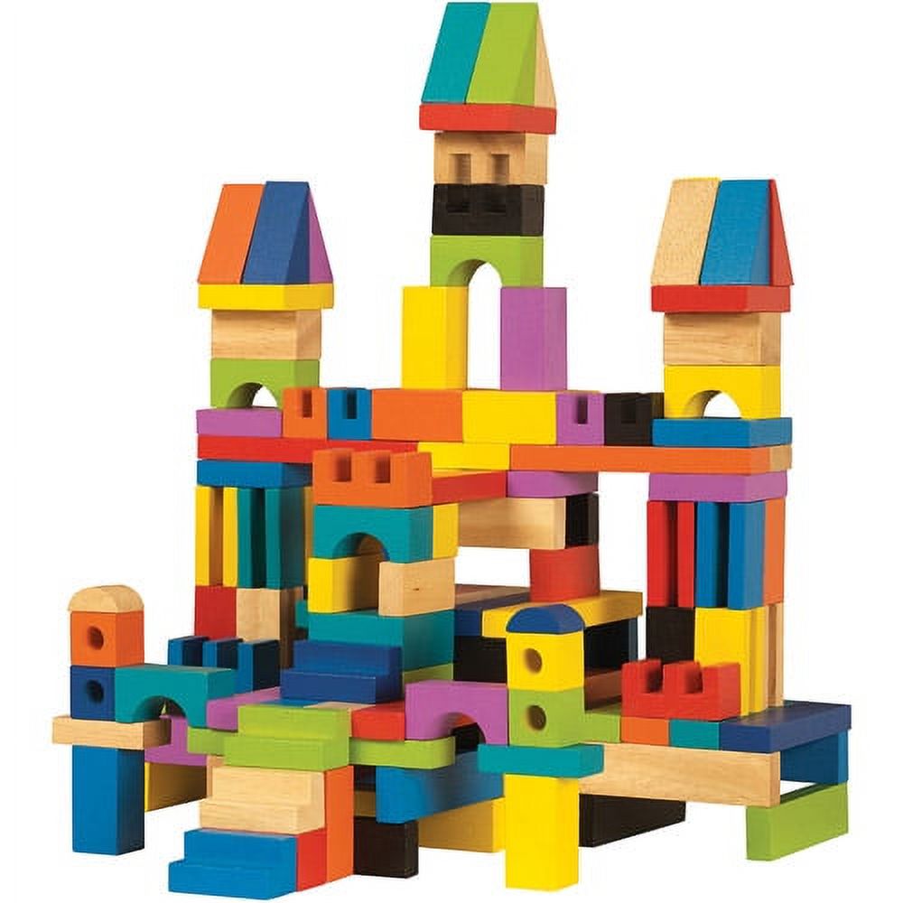 104 Piece Architect Blocks Set - Maple Wood Building Blocks Made In USA