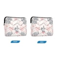 thumbnail image 7 of FORMRS 15"-15.6" Laptop Sleeve Protective Case Soft Carrying Quilted Computer Bag Cover, Cute Elephant, 7 of 7