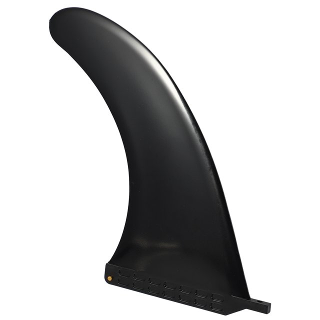 10" Paddle Tabla Fin Desmontable Nylon Fibra Universal para SUP Negro