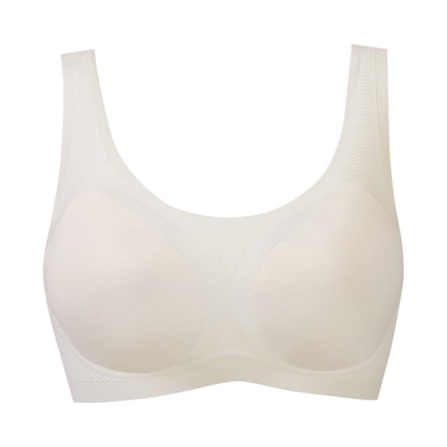 LYMAYTER Women Seamless Bras for Female Full Coverage No Underwire Breathable Everyday Bra