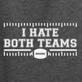 thumbnail image 5 of Wild Bobby I Hate Both Teams Sports Men Graphic T-Shirt, Heather Black, Large, 5 of 5