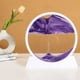 thumbnail image 3 of Moving Sand Art Picture W/Decor Lamp Sand Art Liquid Motion-Round Glass Sea Sandscape Display Flowing Sand Frame W/Light Relaxing 50ml, 3 of 5