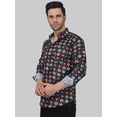 thumbnail image 3 of Tropical Men's Printed Full Sleeve Casual Linen Shirt, 3 of 6