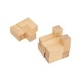 thumbnail image 4 of Brain Teaser Toy, Brain Teaser Lock Educational Composite Wood Intelligent  for Travel, 4 of 8