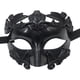 thumbnail image 4 of Máscara de mascarada, máscara de media cara, máscara de disfraz novedosa romana, accesorios de máscara de Mardi Gras A, 4 of 9
