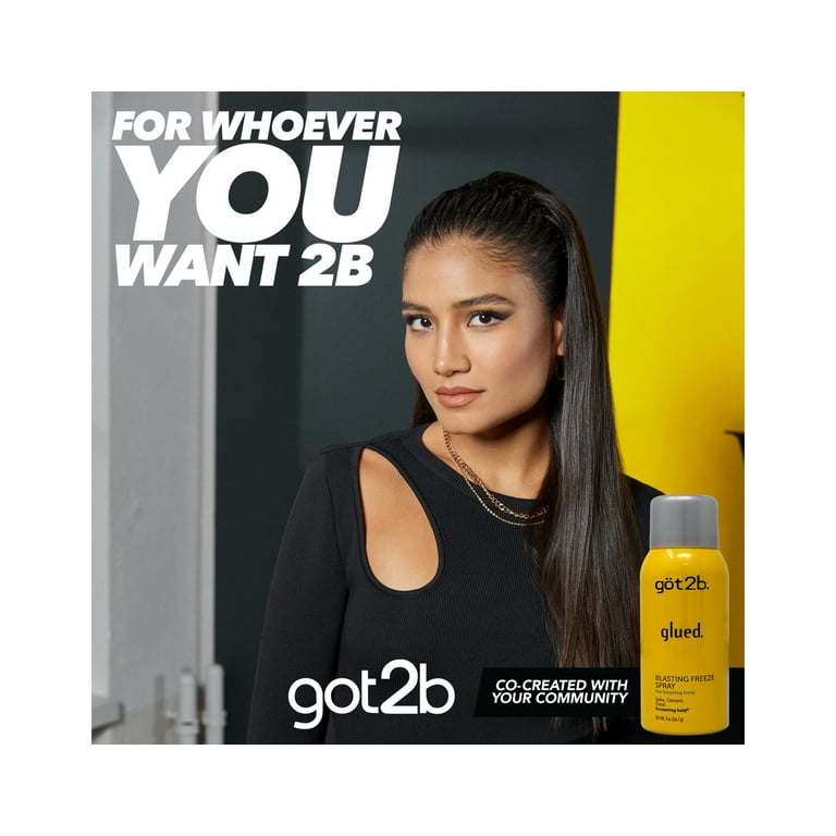 got2b  ヘアスプレー　グリット オブ スティール　300ml 2本セット Schwarzkopf Got2b Glued Blasting Freeze - ハイパーホールド付きヘア