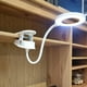 thumbnail image 5 of Clip en la luz de lectura Lámparas de Lectura de Portátiles 18 LED Iluminados 4000K Three Gears Makeup Magideal Clip en la luz de lectura, 5 of 6