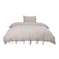 thumbnail image 1 of Unique Bargains Duvet Cover Set Washed Microfiber Bedding 2 Piece Set with Pillowcase Twin, 1 of 10