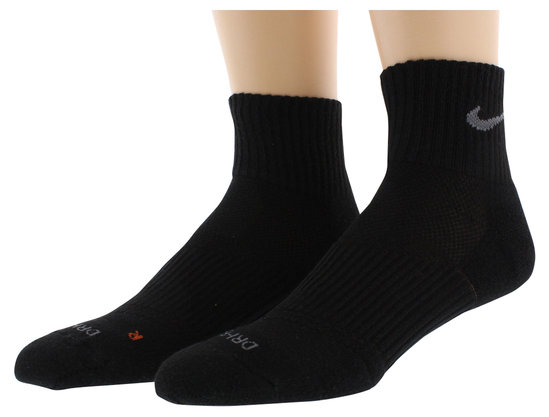 nike dri fit quarter socks xl