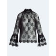thumbnail image 5 of Scoop Women's Ruffle Lace Blouse, Sizes XS-XXL, 5 of 6