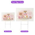 thumbnail image 5 of Happy Mother's Day Shiba Inu Love Dog Mom Heart Flower Yard Sign Shibas Dog Lovers Gifts Idea Outdoor Home Lawn Garden Porch Decor - 12004, 5 of 5
