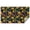 Black Colorful Flower, variant on Black Sunflower Pattern Rectangle Tablecloth 60"x84",Waterproof Polyester Rectangle Table Cloth, Wipeable Spillproof Polyester Tablecloth for Dining, Camping, Indoor and Outdoor